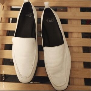 White loafers